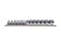 komplet nasadek 3/8 6-kątne 13 sztuk 7-19mm blister - ky3513mr