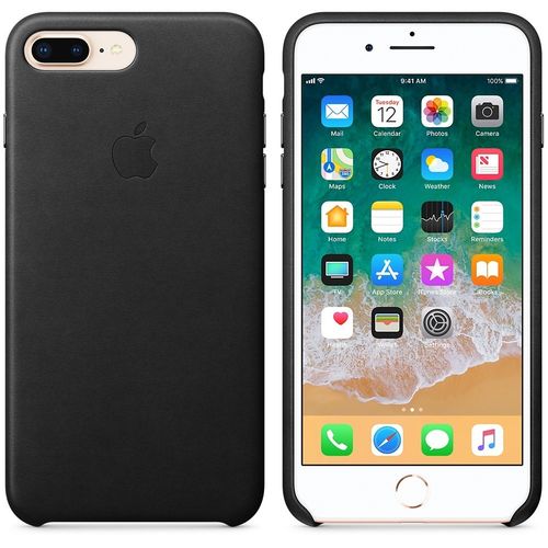 Apple iPhone 8 Plus / 7 Plus Leather Case - Black na Arena.pl