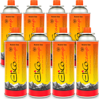 8X GAZ do KUCHENKI PALNIKA NABÓJ KARTUSZ GAZOWY