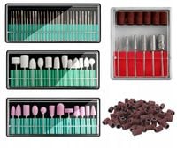 ZESTAW FREZÓW DO FREZARKI DO PAZNOKCI DIAMENTOWE FREZY MANICURE PEDICURE