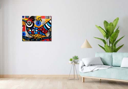 Obraz 70x60cm Ptak Na Wznak na Arena.pl