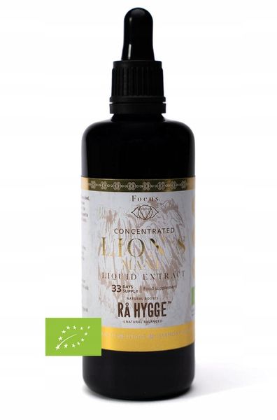 BIO ekstrakt 12:1 z SOPLÓWKI Jeżowatej w kroplach Ra Hygge 33 porcje/100 ml zdjęcie 1