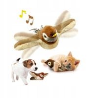 Zabawka Dla Kota KOLIBER PTAK Ruchoma