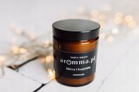 ŚWIECA MIRRA I KADZIDŁO AROMMA 180 ML SPRAWDŹ BIBLIJNY ZAPACH SPRAWDŹ