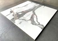 BIAŁY MARMUR POLEROWANY 80X80 NEPTUNE STATUARIO gI