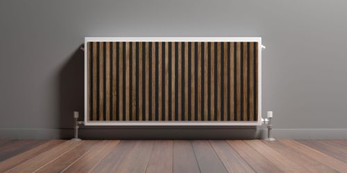 Osłona MAGNETYCZNA Grzejnika Lamele Deski Imitacja Drewna 90cm x 60cm na Arena.pl
