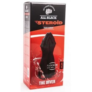 dildo steroid abs16 the diver 30 x 14cm all black na Arena.pl