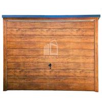 Garaż blaszany 3x4m brama uchylna okno drewnopodobny dach spad w tył ID672