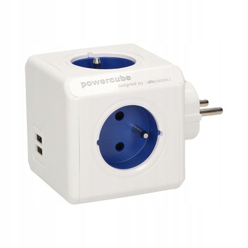 Listwa kostka allocacoc PowerCube 4 gniazda 2xUSB na Arena.pl