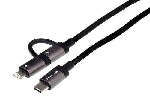 WAYME Kabel do ładowania i synchronizacji, w oplocie z mikrofibry na Arena.pl