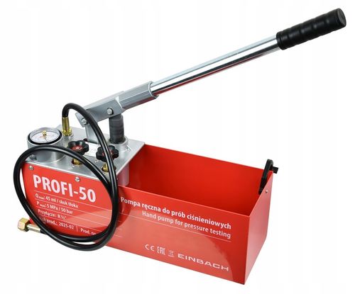 EINBACH POMPA RĘCZNA DO PRÓB CIŚNIENIOWYCH CIŚNIENIA 12L POMPA na Arena.pl