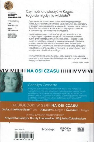 Merit z Egiptu - Connilyn Cossette - oprawa twarda na Arena.pl