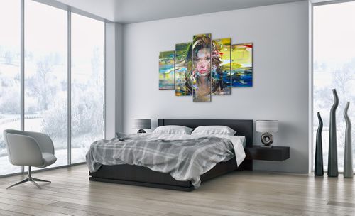 Obraz Na Płótnie - Portret Kobieta - 150X100 Cm - Ea150X100-3473 na Arena.pl