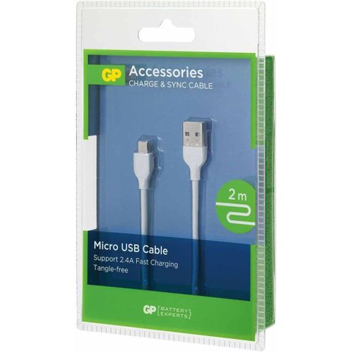 GP Kabel micro USB, CB22, 2 m, 160GPCB22C1 GXP-687430 na Arena.pl
