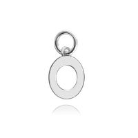 MINET Srebrny wisiorek mała litera „O”