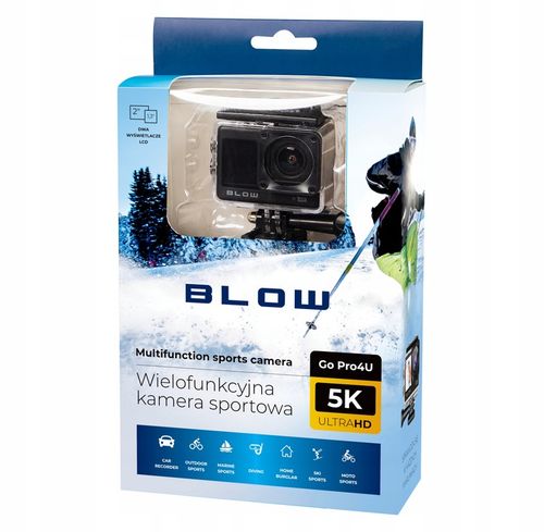 KAMERA SPORTOWA GO PRO4U 4K WIFI USB UHD MIKROFON PILOT UCHWYTY na Arena.pl