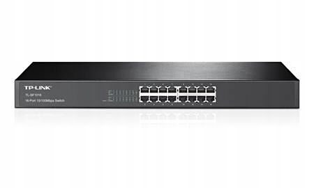 Switch TP-Link 16p TL-SF1016 Rack (16x10/100Mbit) na Arena.pl