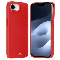 etui mercury soft do iphone 16e czerwony