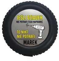 Prezent ZESTAW NARZĘDZI dla dziadka na święta Z NADRUKIEM