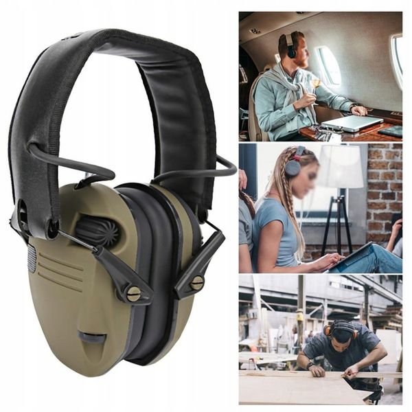 SŁUCHAWKI STRZELECKIE OCHRONNIKI SŁUCHU TAKTYCZNE REDUKCJA HAŁASU zdjęcie 6