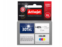 TUSZ ACTIVEJET 301XL DO DRUKARKI HP 1050 2050 3050 1000 1510 KOLOR POJ. XL