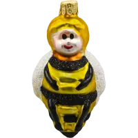 Bombka choinkowa szklana: Pszczółka Maja