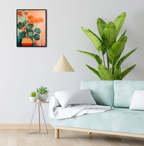 Plakat 40x50cm Kwiatowa Harmonia na Arena.pl