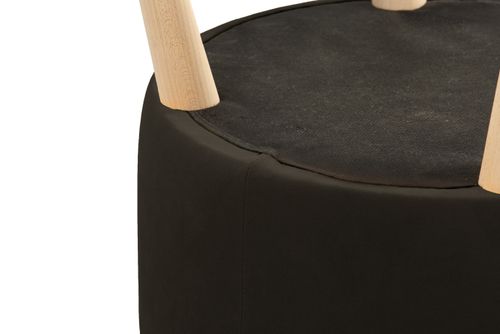 Pufa Tapicerowana, Czekolada, Puf, Pufa okrągła, Podnóżek na Arena.pl