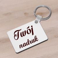 Brelok z MDF-u z Twoim nadrukiem lub zdjęciem