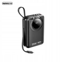 POWERBANK REMAX SCUBA SERIES 20000mAh RPP-73 35W WITH CABLES BLACK