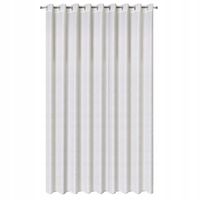 Firana gotowa na przelotkach SIBEL 300x250 Eurofirany biało/szampańska