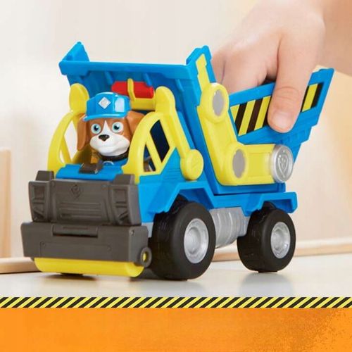 PSI PATROL WYWROTKA WHEELER RUBBLE I CREW POJAZD BUDOWALNY + FIGURKA na Arena.pl