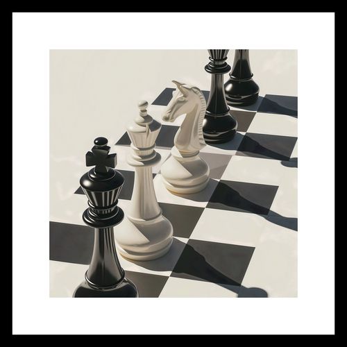 Plakat 20x20cm Szach i Mat na Arena.pl