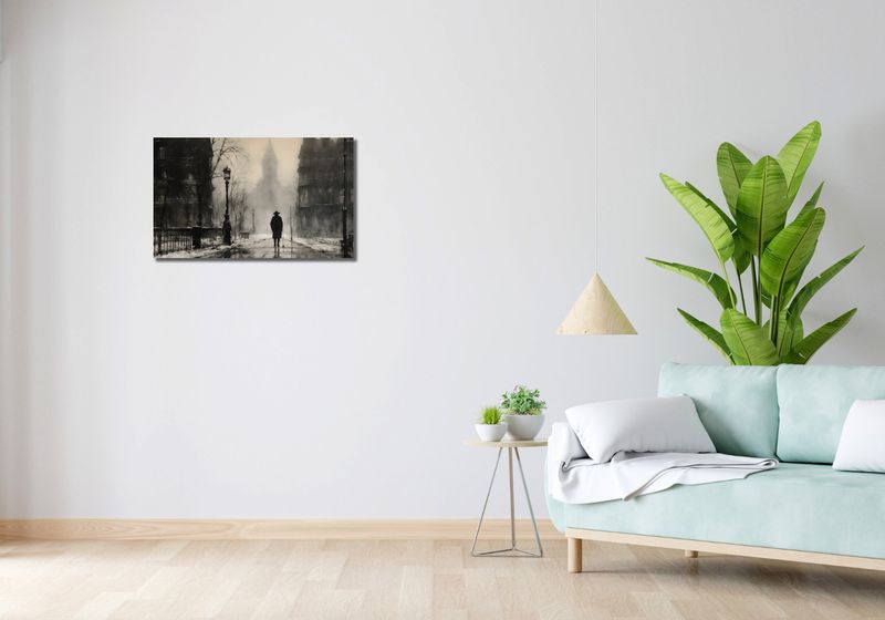 Obraz 70x40cm Mgła nad Londynem zdjęcie 2