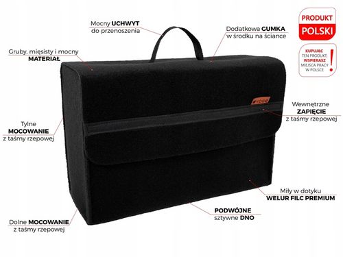 Duża torba vogo narzędzia akcesoria do bagażnika na Arena.pl
