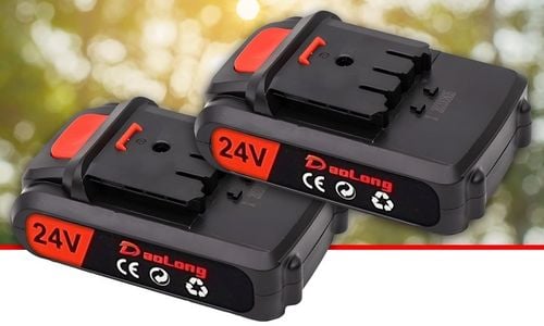 Piła Łańcuchowa Akumulatorowa 6" Do Gałęzi Drewna 2x Akumulator na Arena.pl