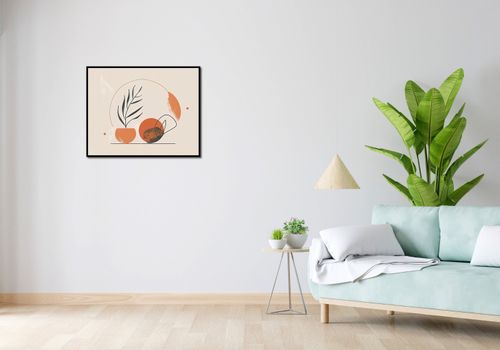 Plakat 76x60,5cm Tonacja Pasteli na Arena.pl