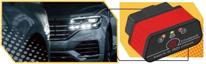 INTERFEJS DIAGNOSTYCZNY ELM327 OBD2 Bluetooth 5.0 Android/iOS zdjęcie 7