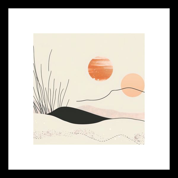 Plakat 20x20cm Miękkie Wzgórze zdjęcie 3