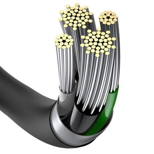 kabel przewód do iphone usb - lightning 2m - biały na Arena.pl