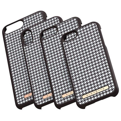 Nordic Elements Saeson Idun - Materiałowe etui iPhone 8 Plus / 7 Plus / 6s Plus / 6 Plus (Dark Brown Pattern 2) na Arena.pl