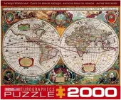 Puzzle 2000 Antyczna mapa Świata