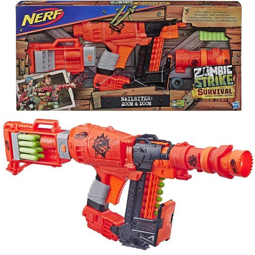 Nerf Zombie Strike Nailbiter Zoom Doom E6163 na Arena.pl