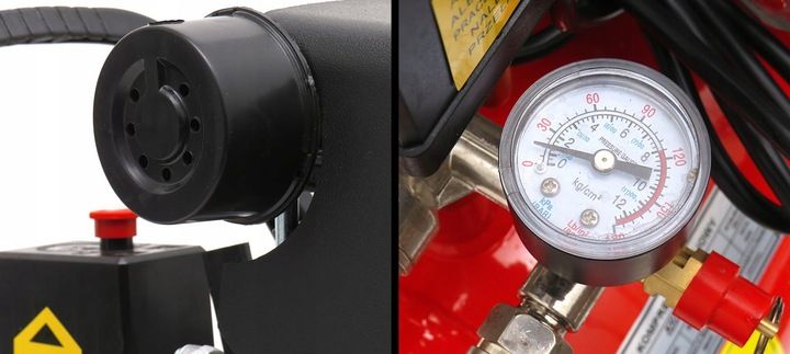 KOMPRESOR OLEJOWY SPRĘŻARKA 24L 230V 8BAR 205L/MIN zdjęcie 2