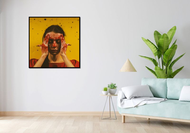 Plakat 90x90cm Dotyk Ekspresji Własnej zdjęcie 4
