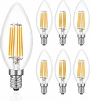 Żarówki LED E14 Ciepła biel 6W z możliwością przyciemniania zestaw 6 szt