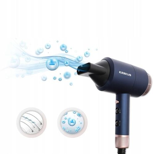 PROFESJONALNA SUSZARKA DO WŁOSÓW KREXUS JONIZACJA KONCENTRATOR 1800W na Arena.pl