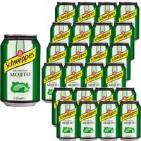 Schweppes Mojito Napój gazowany 330 ml x 24 sztuki