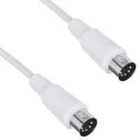 Kabel przewód audio sygnałowy MIDI DIN 5 pin 6 m the sssnake SK366-6-WH