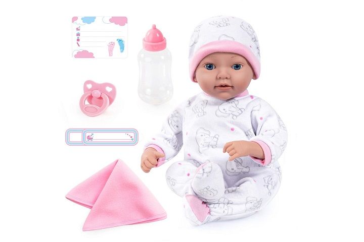 BAYER Lalka Reborn 38cm +akces.93827AB 17883 zdjęcie 1
